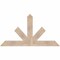 Ekena Millwork Saratoga Smooth Timber Gable Bracket, Douglas Fir, 60"W x 32"H x 1 1/2"D x 5 1/2"F, 13/12 Pitch GBW060X32X0206SAR00SDF - alternate 1
